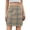 Pencil-Brown, variant on Women's Plaid Skirt Casual Short Length High Waist Bodycon Mini Pencil Skirt