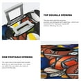 thumbnail image 3 of Haiem sport ball Pattern Luggage Cover Printed Suitcase Covers for Luggage Elastic Washable Suitcase Protector Fits 18-32 Inch Luggage-Large, 3 of 7