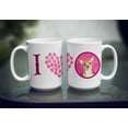 thumbnail image 3 of Carolines Treasures RDR3020PK-CM15 Pink Chihuahua Coffee Mug 15 oz 15 ounce multicolor, 3 of 5