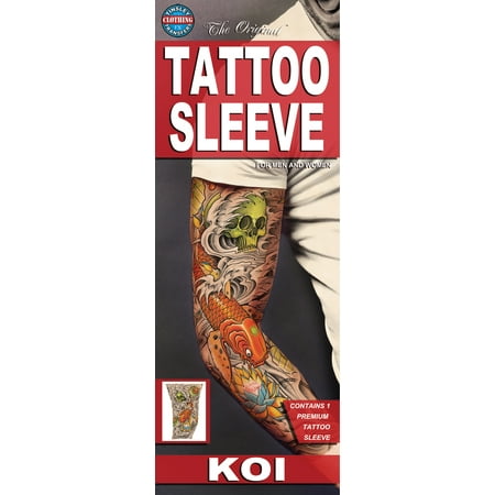 Tinsley Transfers KOI Fish Tattoo FX Sleeve, (Best Koi Fish Tattoo Artist)