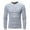 Gray, variant on Mens Sweatshirt 2025 Shirts for Men Button Down Crewneck Solid Color Slim Fit T-Shirt Long Sleeve Patchwork Relaxed 2025 Shirt Clothes
