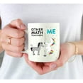 thumbnail image 3 of CTDream Funny Quirky 11oz. Ceramic Coffee Tea Mug Thank You Gift, Other Math Teachers Me, Horse Unicorn, 1-Pack, Birthday Christmas Gift Ideas Coworker Him Her, Gift Box, 3 of 7