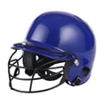 thumbnail image 2 of S SERENABLE Baseball Batting Helmet Breathable Practical Guard for Match Sports Outdoors Blue for Adult, 2 of 9