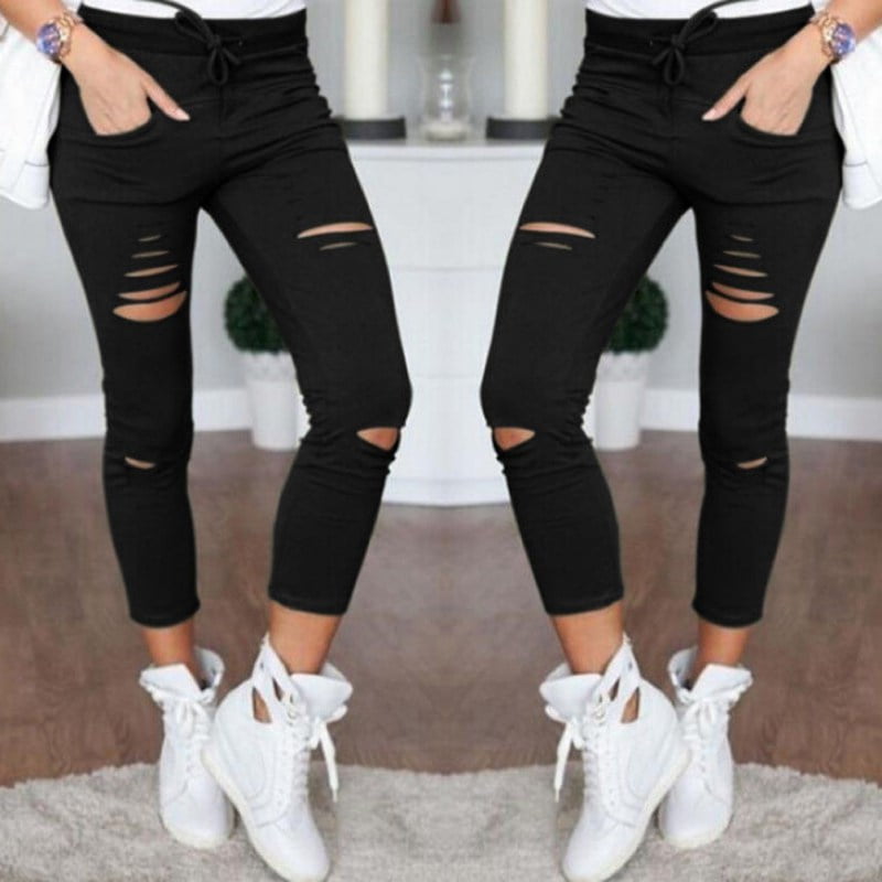 slim stretch trousers