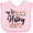 AD-Pink, variant on Inktastic My 1st Black History Month Boys or Girls Baby Bib