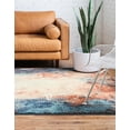 thumbnail image 4 of Rugs.com Gossamer Collection Rug – 9' x 12' Brick Red Medium Rug Perfect For Living Rooms, Large Dining Rooms, Open Floorplans, 4 of 9