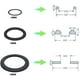thumbnail image 2 of O Reemplazo de la junta de anillo Gaske para Intex PoolNars10747/25006 (estilo B), 2 of 5