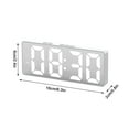 LangPing Alarm Clocks With Large Numbers Led Electronic Alarm Clock