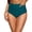 Z2-Mint Green, variant on Women's High Waisted Bikini Bottoms, Duoif Tummy Control Ruched Bathing Suit Womens Swim Bottoms Black L