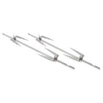 iFundom Stainless Steel Roast Chicken Fork Set for BBQ and Kitchen Grill, 2 Sets Cooking Tools