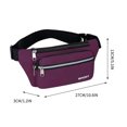 thumbnail image 2 of Bwomeauty Hiking Bag, Fashion Waist Bag Men's And Women's Casual Large Capacity Messenger Bag Men's Mobile Phone Waist Bag, Womens Gifts, 2 of 2
