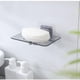 thumbnail image 4 of 2 jaboneras de pared para baño, escurridor de jabón (negro y blanco), 4 of 7
