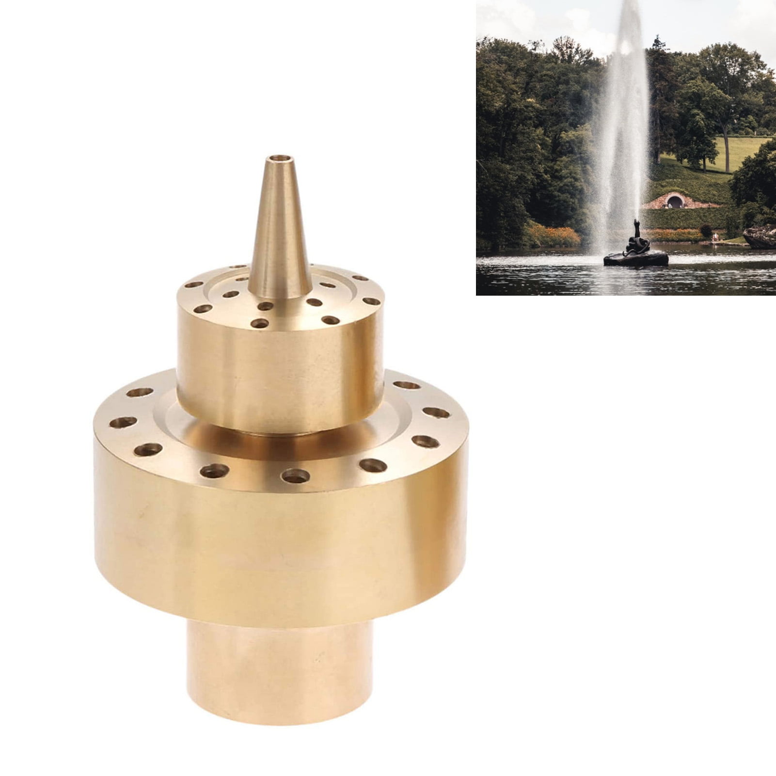 1" DN25 Brass Column Fountain Nozzle Sprinkler Sprinkler Head Garden Pond 
