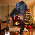 thumbnail image 2 of lcziwo High Waisted Yoga Pants for Women Workout Tummy Control Running Leggings Fashion Galaxy Print Clubwear Tights Black M, 2 of 7