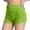 Green, variant on High Waist Yoga Shorts Solid Pleated Hip-Enhancing Fitness Pants With High Waist For Toning The Buttocks And Doing Pilates Exercises Cycling And Spin Class