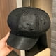 thumbnail image 1 of Boina ajustable de verano, sombrero de playa octogonal fino e informal para mujer, transpirable, ideal para actividades al aire libre, ala ancha, protección solar, sombrero de verano, 1 of 8