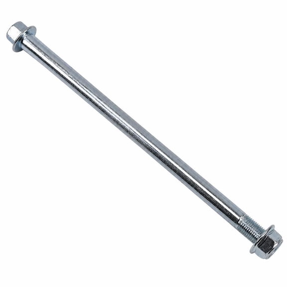 Fzaqwen 12mm Stainless Steel Motorcycle Wheel Spindle Axle Bolt with Hex Head Nut for Custom Builds Front Rear