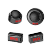 BOSS Audio Systems TW15 Car Audio Door Tweeters - 250 Watts Max, 1 Inch Polyimide Dome, Sold in Pairs, Hook Up To Stereo Speakers Amplifier, Component, Full Range