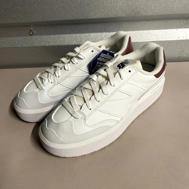New Balance Unisex Shoes - US M8/W9.5 White Red CT302 Platform Casual Sneakers