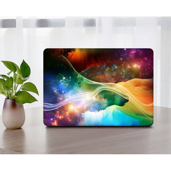 KSK KAISHEK Protective Case Hard Cover Compatible Newest MacBook Pro 15" with Touch ID Model: A1707&A1990 (Colorful B 146)