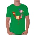 thumbnail image 1 of Awkward Styles Turkey Shirt for Men Thanksgiving Day T-Shirt, 1 of 4
