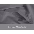 thumbnail image 5 of Covermates Golf Cart Cover - Light Weight Polyester, Weather Resistant, Drawcord Hem, Power Sports Covers, Charcoal, 5 of 8