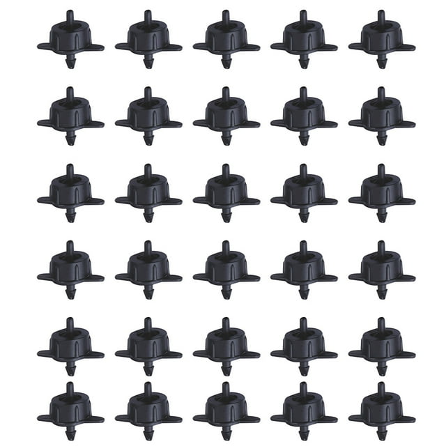 Shisuyan 100Pcs Irrigation Dripper Emitters Pressure Compensation Drippers Drip Emitters
