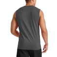 thumbnail image 2 of Hat and Beyond Men's Relaxed Sleeveless Muscle Tank Top Summer Gym T-Shirts, 2 of 7