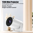Miiottaa Outdoor Use 1080P Projector Wireless US 110V Rotatable Lens ...