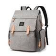 thumbnail image 1 of Nestbag Unisex Diaper Backpack Light Gray, 1 of 4
