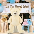 thumbnail image 2 of MorisMos 4.3ft Giant Teddy Bear Jumbo Stuffed Animal Big Bear Plush Toy, 2 of 5