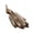 Brown, variant on Christmas Tree Bird Ornament, Clip on Feathered Bird with Foam Construction, Artificial Peacock Decoration for Holiday Tree, Wreath, and Mantel Accent, 7.87 Inch