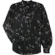 thumbnail image 1 of Ralph Lauren Blusa con cremallera y cuello alto para mujer, negro, 10, 1 of 1