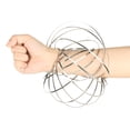 thumbnail image 4 of Ring Game Creative  Bracelet Stainless Steel Ring Interactive Game Stress Relieve Exercise Toys, 4 of 8