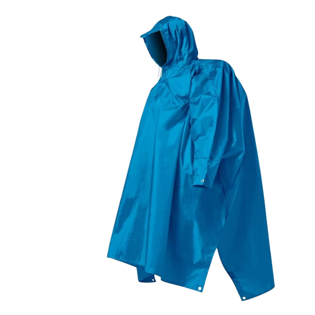Poncho de Pluie Imperméable Léger pour Adulte avec Poche - Imperméable Unisexe pour Randonnée, Camping et Urgences