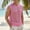 Pink, variant on Men's Mesh Sleeveless Tank Top, Loose Fit Crew Neck Shirt with Chest Pocket, Breathable See Through Design for Beach, Summer Vacation and Casual Wear, Sizes S-2XL Pink