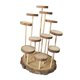 thumbnail image 3 of Expositor de madera con soporte de exhibición, vitrina, estante de exhibición multifunción de varios niveles 11 plataformas, 3 of 9
