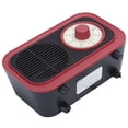thumbnail image 3 of Warm Air Blower,500W Portable Fast Heating Desktop Heater Desktop Electric Heater Expertly Crafted, 3 of 14