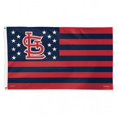thumbnail image 1 of St.Louis Cardinals Flag 3x5 Deluxe Style Stars and Stripes Design, 1 of 1