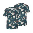 thumbnail image 6 of Rocae Vintage Floral for Breathable Men's Baseball T-Shirt Fashionable Casual Baseball Jersey, Moisture-wicking Sportswear 3X-Large, 6 of 9