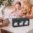 thumbnail image 4 of Dserhfy Wooden Piggy Bank 3-Compartment Money Saving Box Visualized Bills Coins Savings Box for Kids Adults Bedroom Office, 4 of 8