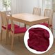 thumbnail image 5 of Funda de silla, funda de silla de cocina, funda elástica para silla para decoración de banquetes Rojo, 5 of 9