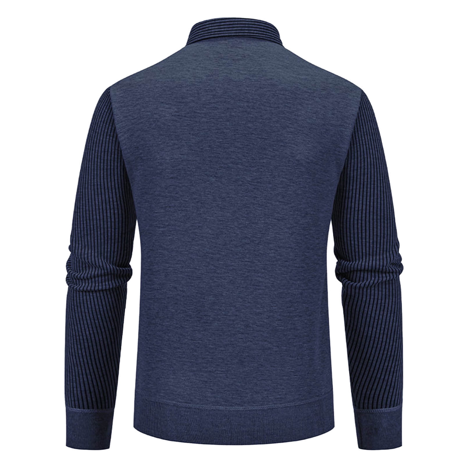 Men's Striped 2-Piece Shirt - Plain -shirts for ecommerce