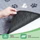 thumbnail image 3 of Almohadillas para orinar lavables WanPeeGoo para perros, 24 x 36 cm, 2 unidades, color gris, 3 of 7