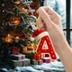 thumbnail image 4 of Uuiauoio 2D Acrylic Christmas Tree 26 Letter Pendant Set, Ornaments for Family Party Decor, Double-Sided Print Holiday Gift for Tree Car Backpack Decoration, 4 of 6