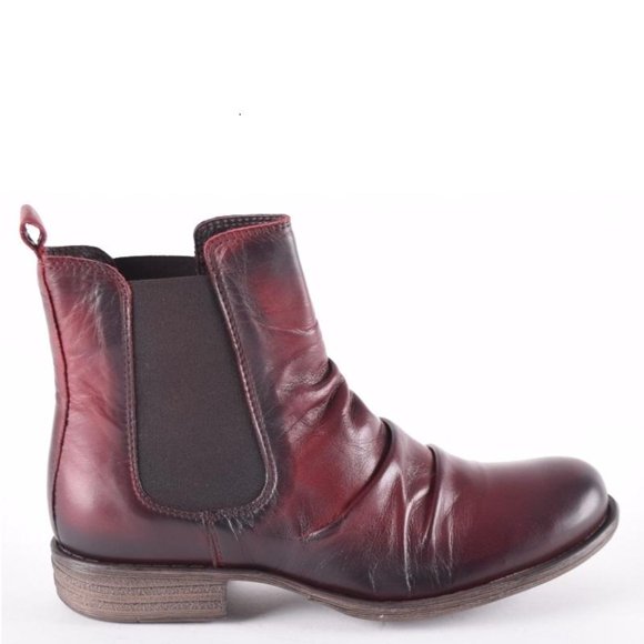 Miz Mooz Botte Antique pour Femmes Lissie en Bordeaux Antique, 9.5 US