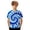 Multicolour-7, variant on YUEHUA Kids Tie Dye Shirt Short Sleeve Hippies 3D Printed Graphic Tees Tie-Dye Crewneck T Shirts for 4-16 Years Boys Girls Children