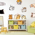 thumbnail image 4 of Cute Colorful Cat Wall Decor with Heart Shape Wall Decal Peel and Stick Cat Family Wall Decals DIY Art PVC Wall Decal Decorations to Stick On The Wall for Kid's Bedroom, 4 of 9