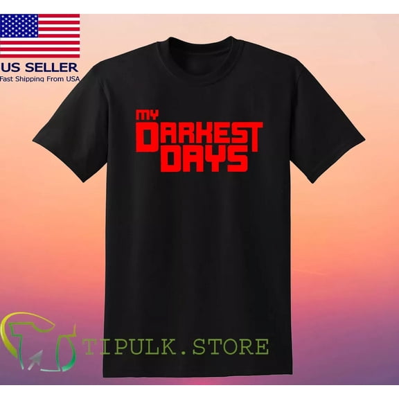 My Darkest Days Men's Black Size S-5XL