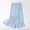 Blue, variant on Flowy Skirts For Women Sevevn Women's Summer New High Waist Cool And Comfortable-line Skirt Large Size Temperament Elastic Waist Mid Length Skirt